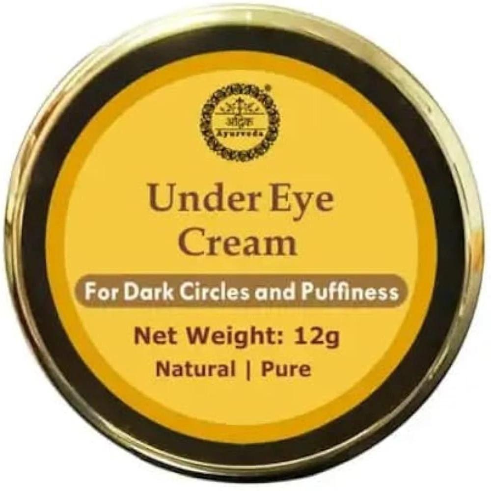 Advik Ayurveda Under Eye Cream For Dark Circles, Puffiness 12gm