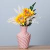 Plastic Nordic Style Imitation Ceramic Flower Vase Home Decoration Flower Pot Flower Arrangement