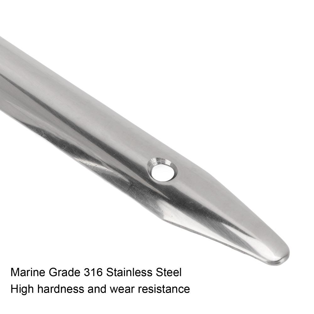 Multiple sizes Mooring Lines 316 Stainless Steel Boat Rub Strake Rub Strake  Marine Protection