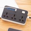 Универсальный штекер Сетевой фильтр с защитой от перенапряжения Великобритания ЕС США Удлиненная розетка с USB-разъемами Сетевой фильтр Офис