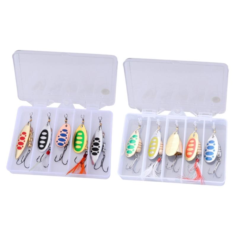 6g/8g Spinner Baits with Treble Hook Cast Jigging Spoon Lures Saltwater Sinking Fishing Baits Spinnerbait