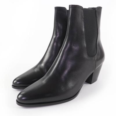 Отличные короткие ботинки Jacno с эластичными вставками кожаные ботинки-челси 37 327653002C Б/у