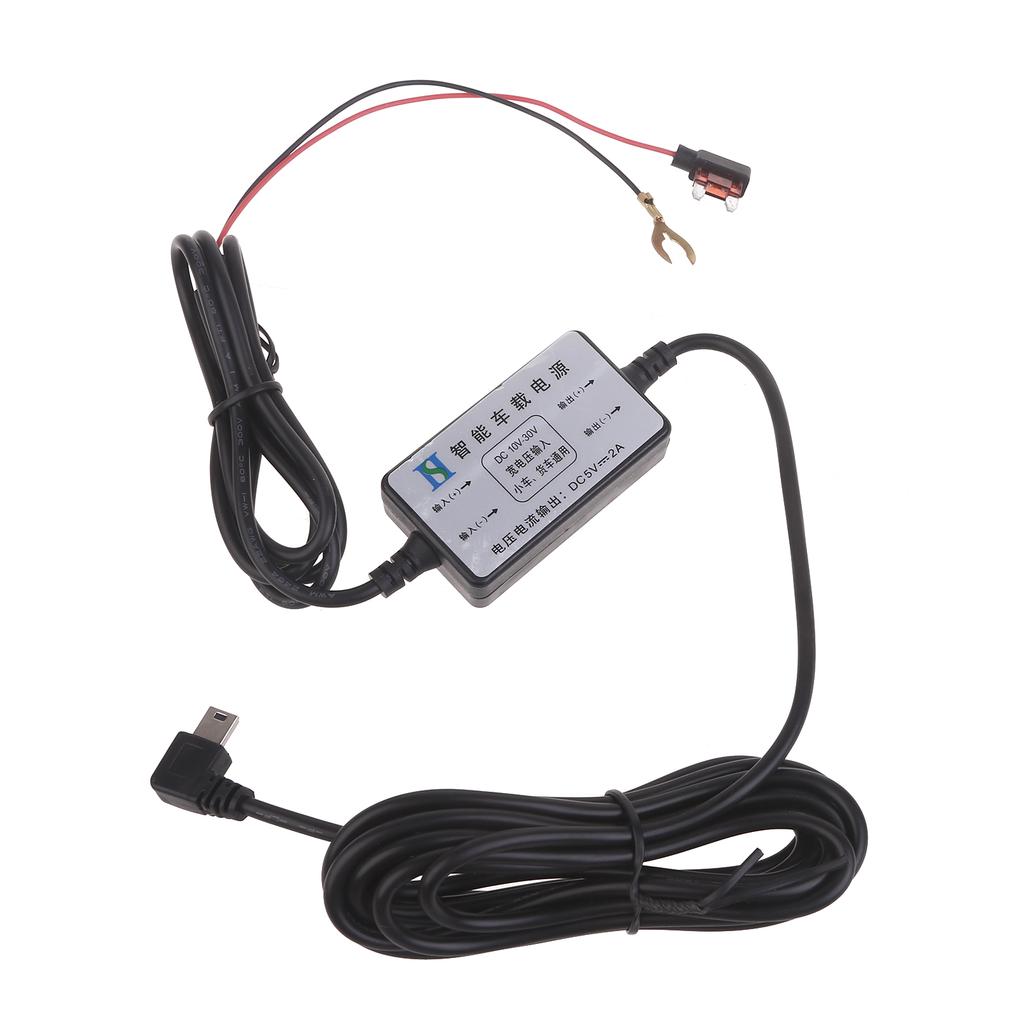 3.4M (11 футов) Автомобильный видеорегистратор, кабель питания, зарядное устройство, адаптер для видеорегистратора, выход 5 В/2 А, USB-блок питания
