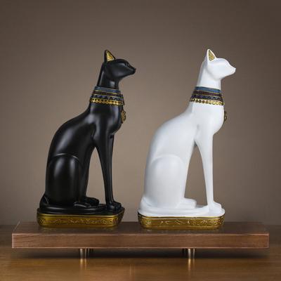 Египетский бог-кошка Креативные маленькие украшения для дома Декор для гостиной Винный шкаф Вход Спальня Персонализированное украшение