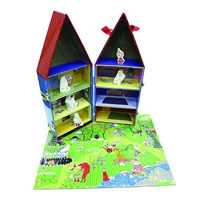 Импортный набор деревянных кукол BaRbo Toys Moomin House с головоломкой BBT990037 [Обычный (Дания)]