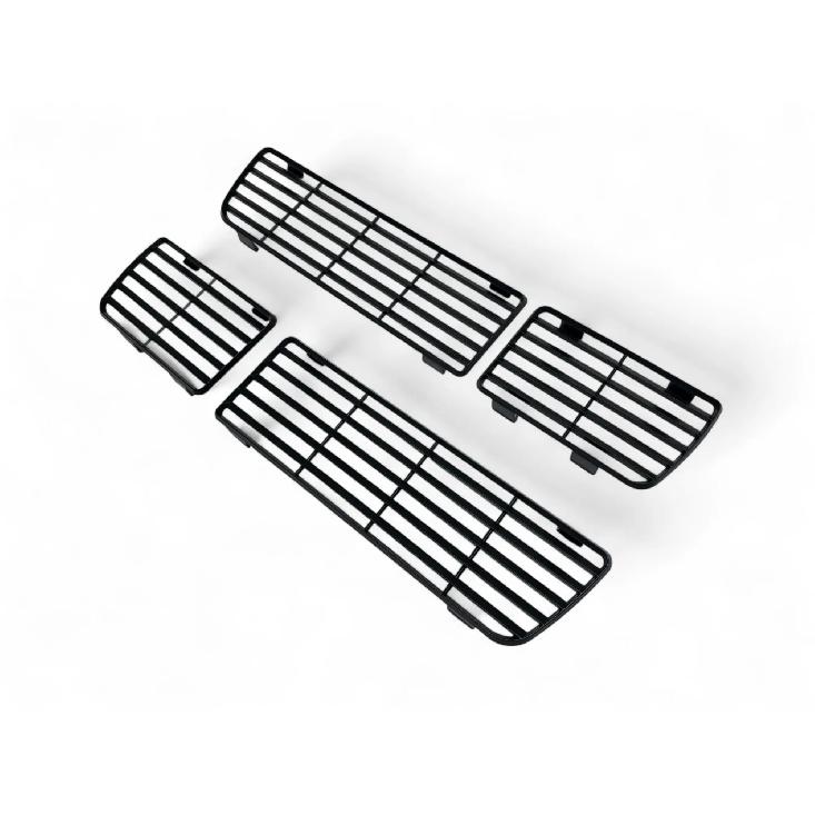 A Set of 4 Pieces Front Reflector Indicator Signal Light Grille Cover for VW Golf Vento Jetta MK3 GTI VR6