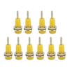10Pcs J.40003 2mm Banana Jack Panel Socket Extended Post Plug Adapter for Electronic