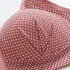 FallSweet Front Closure Push Up Bra Women Wireless Brassiere Sexy Underwear Polka Dot Lingerie Female