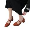 Women's Elegant Kitten Heels  Jones Shoes Fall  Luxury Office Designer New Shallow Mouth Mujer Pump Zapatos