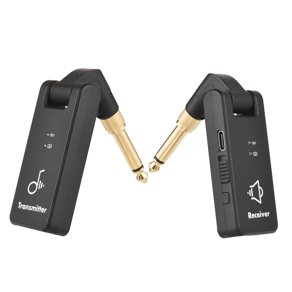 M-VAVE WP-8 Беспроводная система передачи данных 2,4G Перезаряжаемый приемник и передатчик для электрогитары