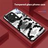 Камуфляжный синий для OnePlus Nord 3 5 6T 7 Pro 8 12 10T Reno8 Lite 5G 10R Nord N30 Жесткий чехол из закаленного стекла для телефона Черный