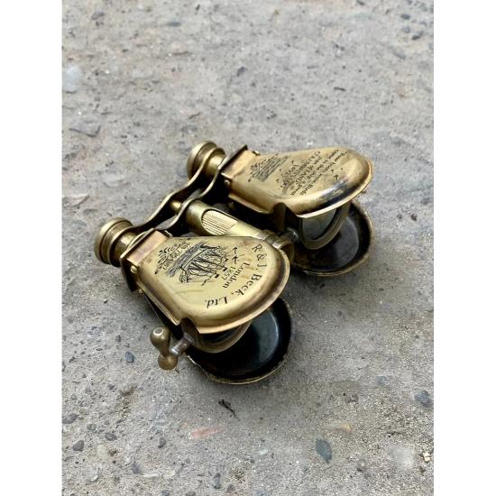 Антикварный морской бинокулярный инструмент Колумба, латунный телескоп, уникальный подарок