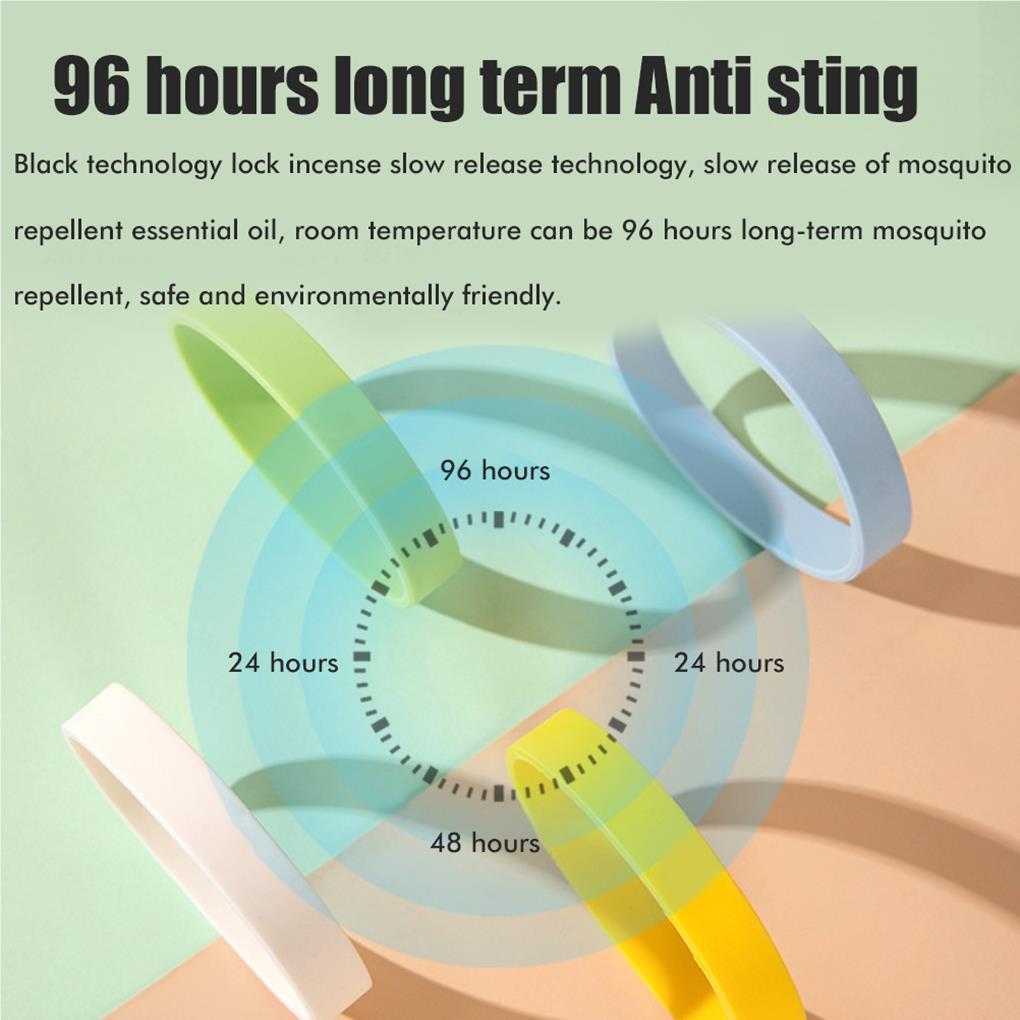 4X кольцо от комаров силиконовый браслет детские принадлежности для дома тонкая работа регулируемая гладкая поверхность сладкий подарок лето