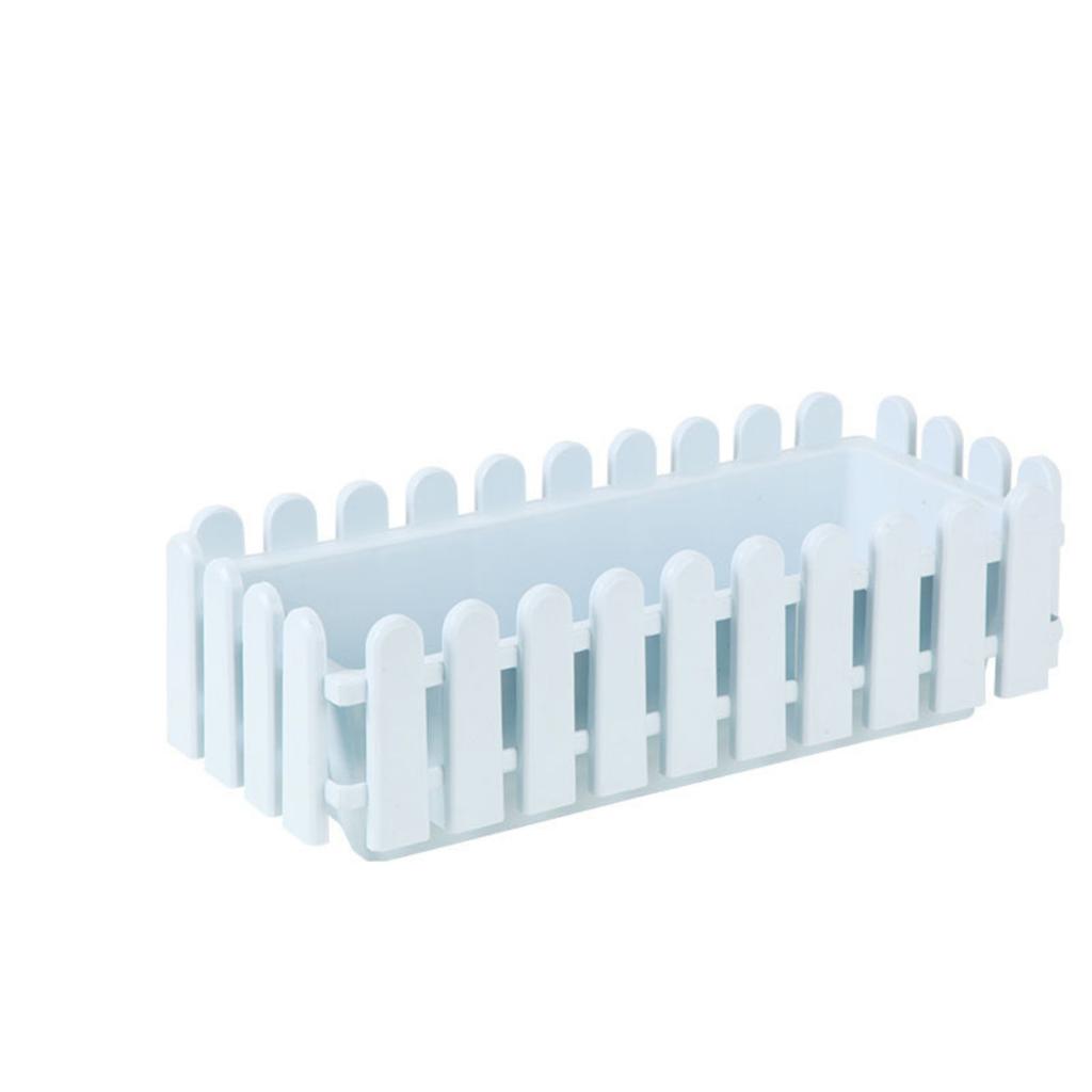 Забор - Цветочные горшки, Длинные прямоугольные цветочные ящики, Пластиковые горшки для овощного сада, Большие смоляные горшки для посадки овощей, Специальные для балконов и .