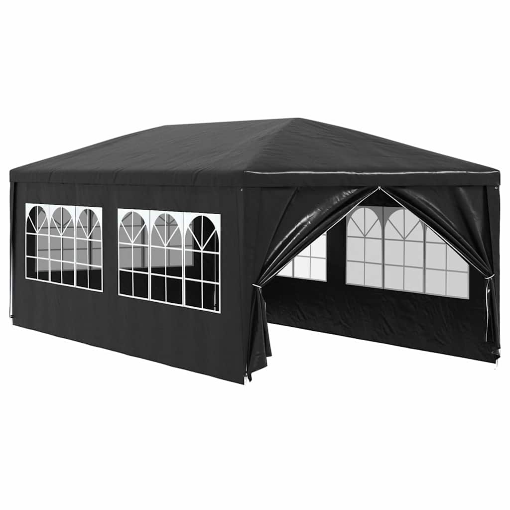 Тент для вечеринки 3x6 м Антрацит