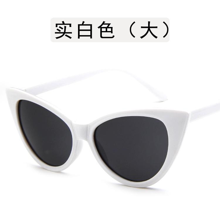 European and American fashion cat eye sunglasses, sexy retro sunglasses, personalized glasses frames, trendy sunglasses