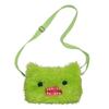 Ugly Cute Tooth Monster Plush Crossbody Bag With Chain Strap Funny Cartoon Animal Shoulder Purse For Girls