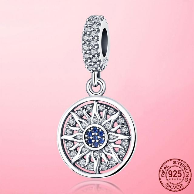 925 Sterling Silver O Pendant Love Heart Snake CZ Clip Charm Beads Fit Original Women Bracelet Bangle Silver 925 Jewelry