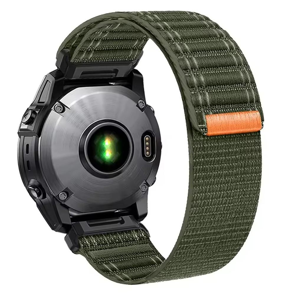 26 22mm Nylon Watch Strap for Garmin Fenix 8pro E 7X 7 6X 6 5plus/Forerunner 970 965 Quickfit Band Instinct 3 2X Loop Watchband