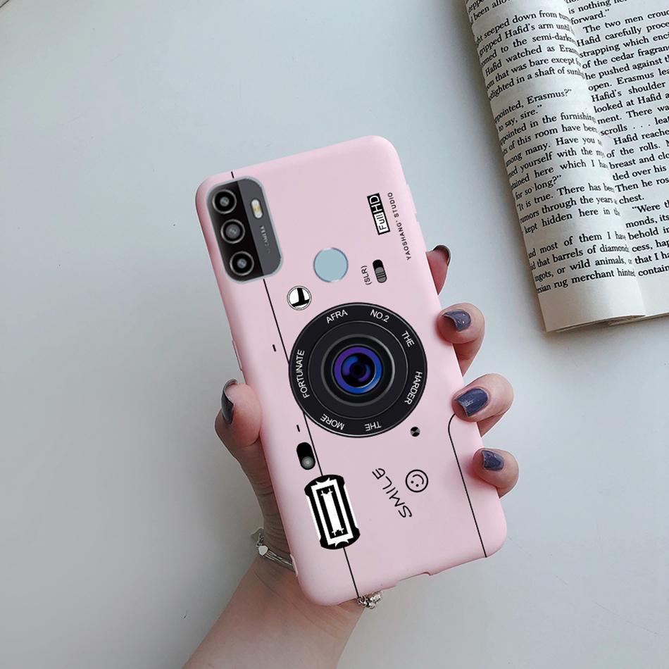 Чехол для OPPO A53S 2020 Мультяшный Coque Сердце Нарисованный Силиконовый Задняя Панель Телефона Для oppo a53s A 53s A53 s oppoa53 2020 Чехол-Ракушка