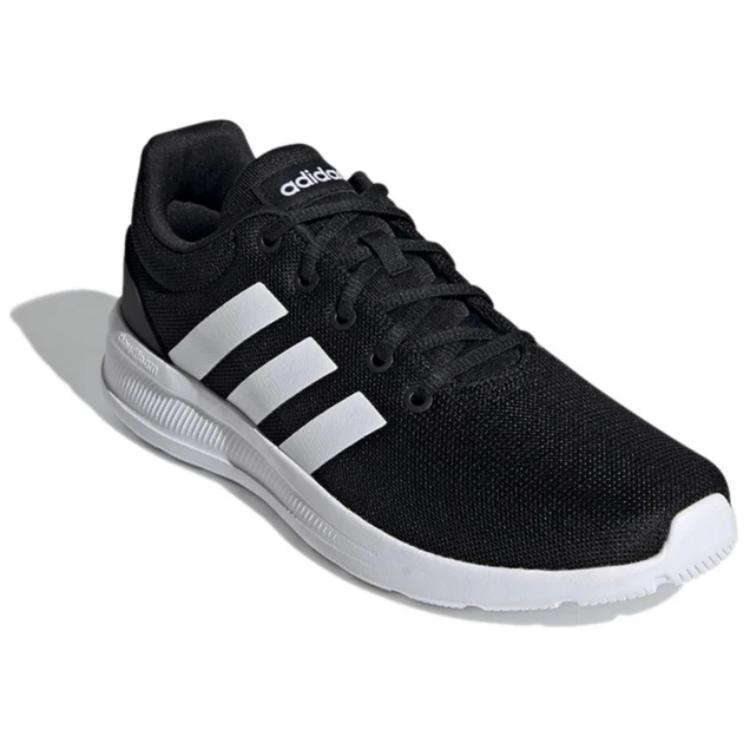 Adidas Lite Racer CLN 2.0 Black White Men Sneakers Core-Black Footwear-White JS3020