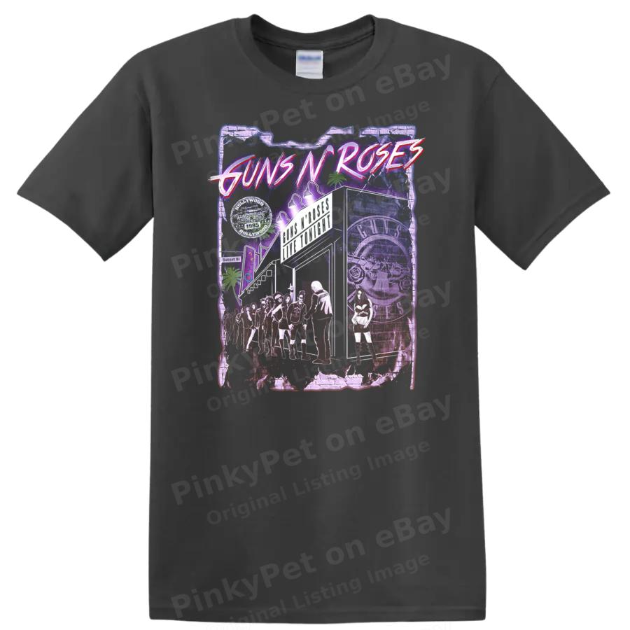 Concert Art T Shirt Vintage Graphic Design Music Lovers Enjoyment Tee