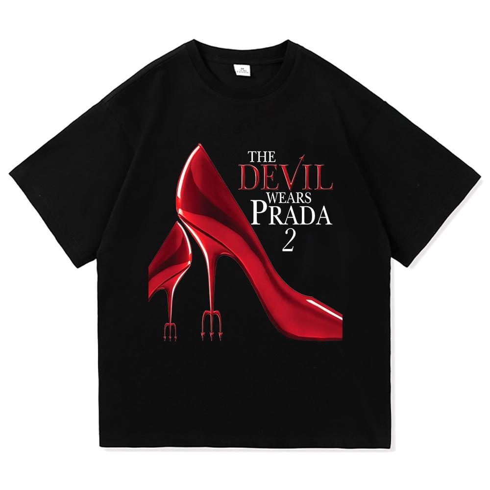 Andy Sachs Wear ILGWU T Shirt The Devil Wears Prada UnisexWomen Clothing Harajuku Clothes Vintage High Quality TShirts