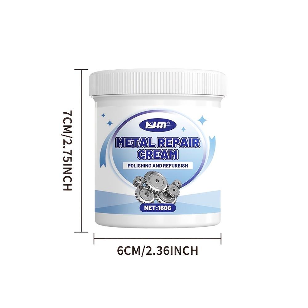 Набор для полировки металла - Быстрое и эффективное средство для восстановления блеска, Подходит для хрома, нержавеющей стали и окрашенных металлов - Включает