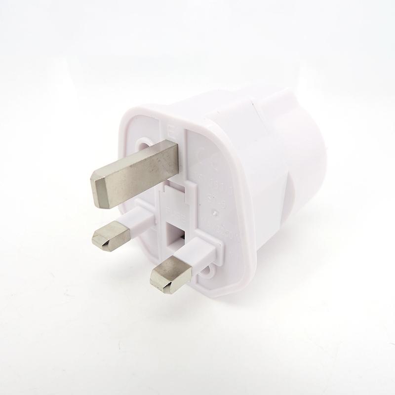 1 шт. Универсальный 13A Медный EU Корея Германия Европейский Франция Россия В HK UK Адаптер питания Предохранительная вилка Сингапур Малайзия Конвертер