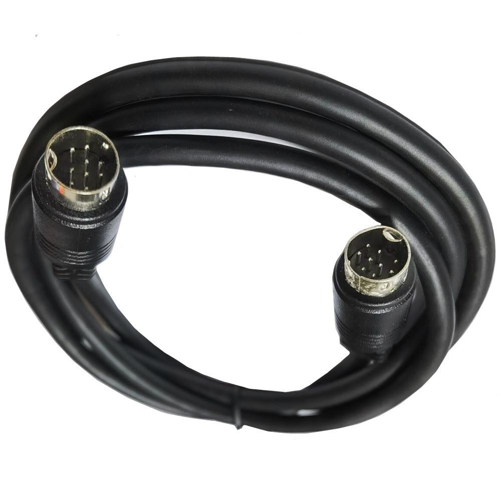 1pc 9-Pin Din Male To Male Audio Cable For Audio Equipment Interconnect Adapter