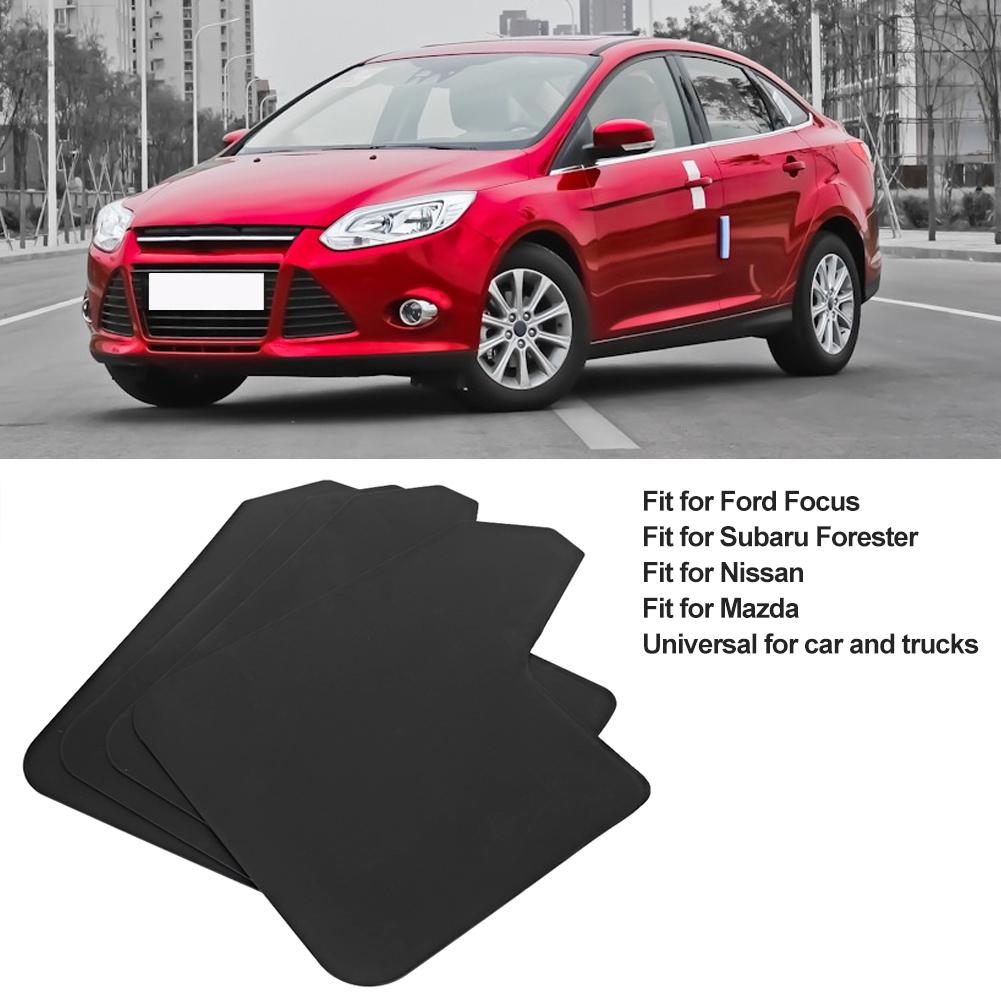 4 шт. универсальные брызговики, защитные крылья, подходят для Subaru Forester MF12BASBLK