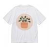 Men's Soft Breathable Comfortable Classic T-Shirt Minimalist Potted Plant Tee