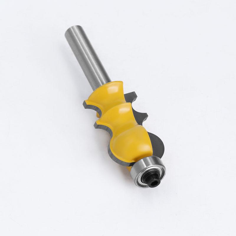 Специальная архитектурная линейная фреза, фреза для деревообработки, фрезерная фреза для древесины, торцевая фреза 6 мм 1/4 дюйма, 8 мм 12 мм 1/2 дюйма, хвостовик