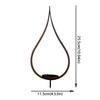 Non-slip Iron Candle Holder Stable Metal Candle Stand Multi-purpose Candlestick Rack  Wedding Table