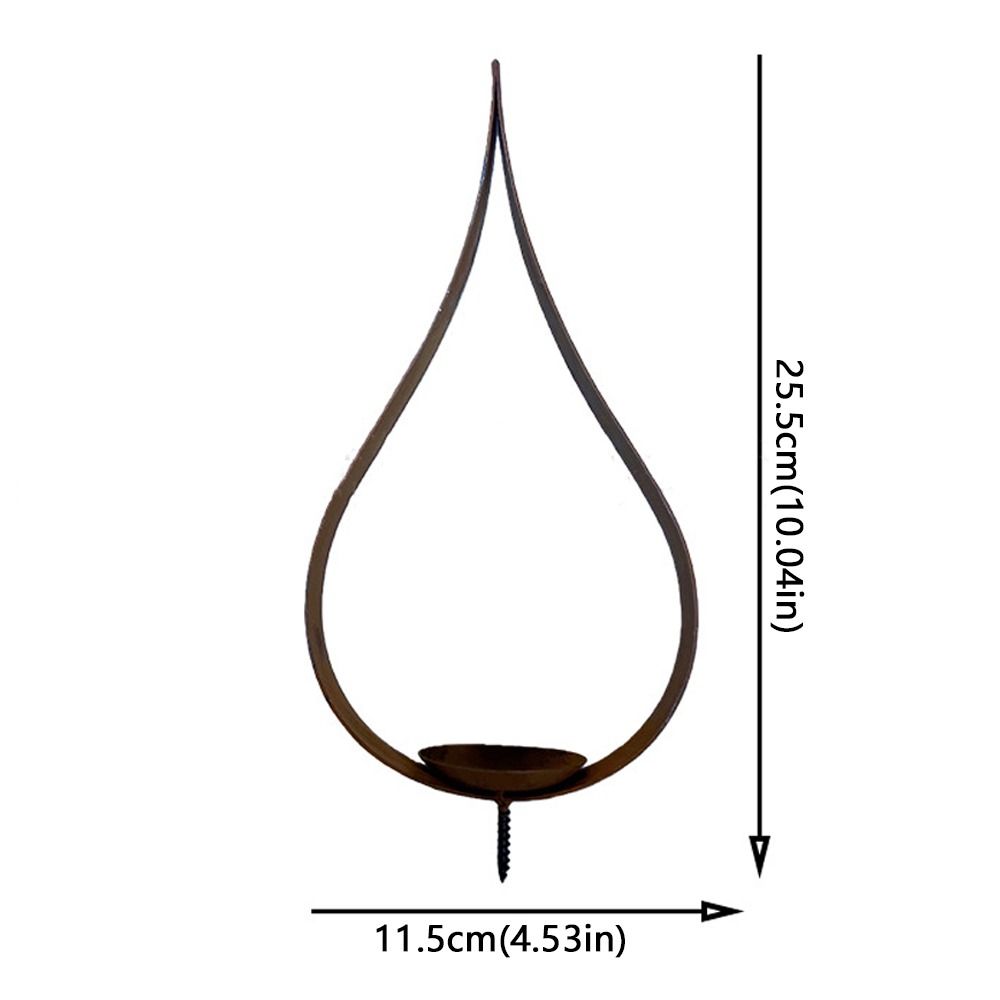 Non-slip Iron Candle Holder Stable Metal Candle Stand Multi-purpose Candlestick Rack Wedding Table