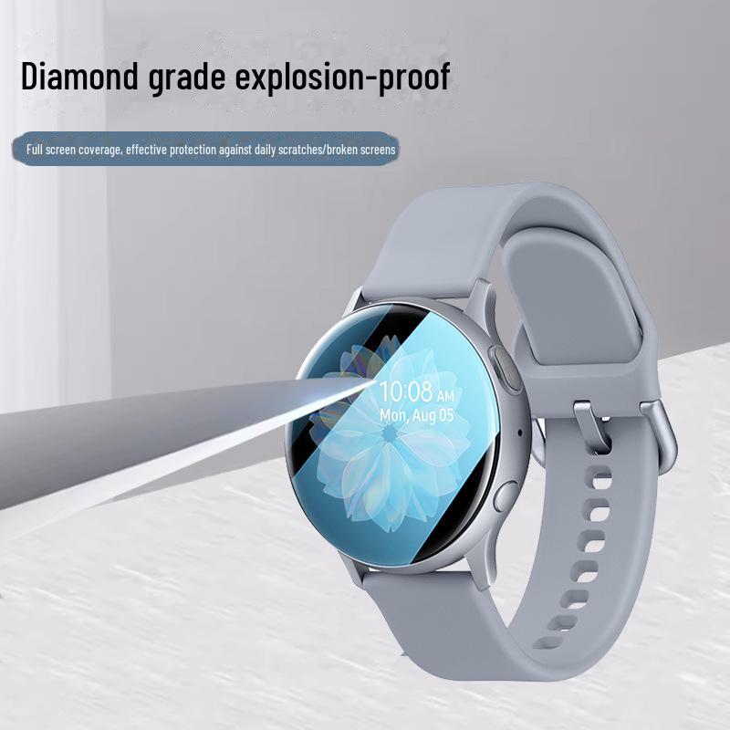 Fits Samsung Watch 6/5 Pro/4/7, 46mm Curved Ceramic Screen Protector Film