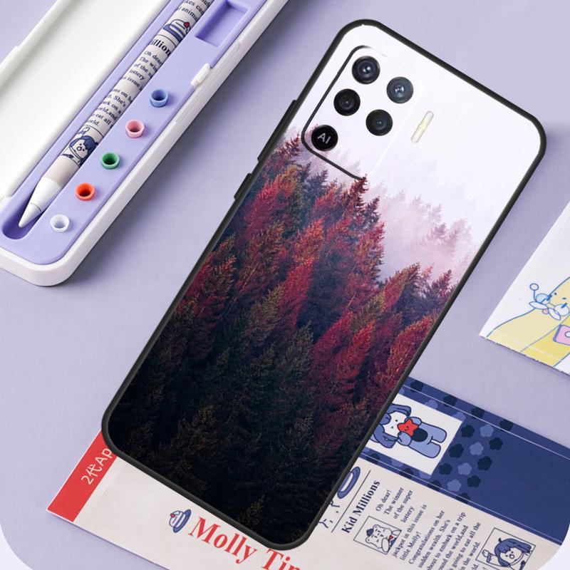 Nature Forest Mountain For Oppo A60 A80 A40 A94 A74 A54 A15 A18 A38 A58 A78 A98 A16 A76 A96 A57 A17 A77 A5 Pro Case