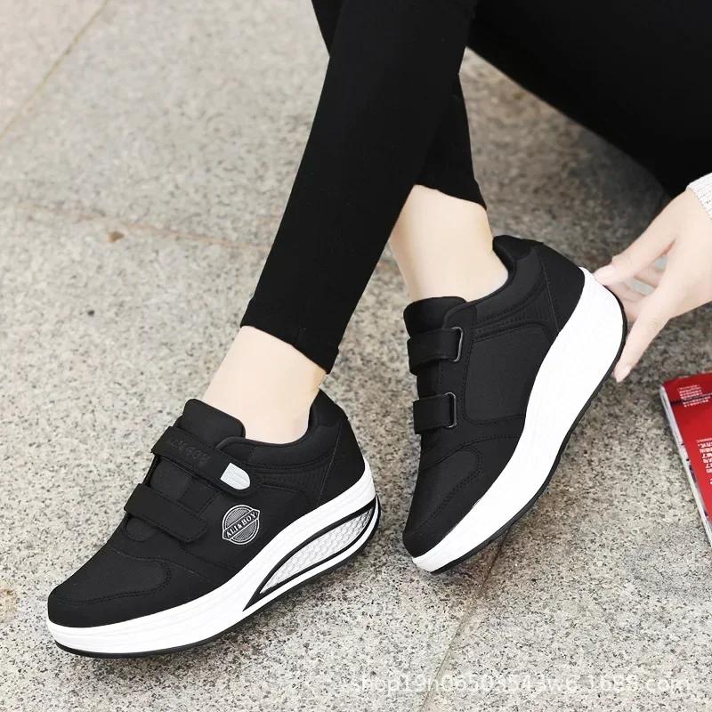 Outdoor Spring Autumn Elderly Casual Sneaker Comfort Breathable Mesh Elderly Shoes Sports Walking Shoes Mother's Day Gifts