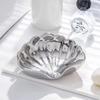 Creative Shell Ceramic Soap Dish Portable Soap Box Home Bathroom Accessories Desk Organizer Waterproof Drain Rack Dishes Drainer
