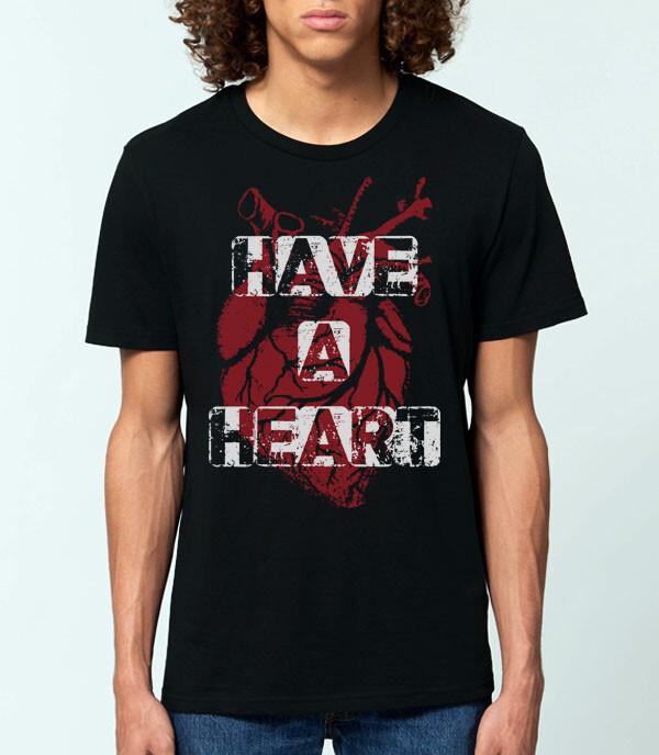 Have A Heart Gothic Empathy Konton Zen Unisexs Fit TShirt