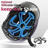 Flexible Helmet Anti-deformation Inner Silicone Pad Ventilate Helmet Liner Pad Helmet Padding Motorcycle Bike Helmet Accessories