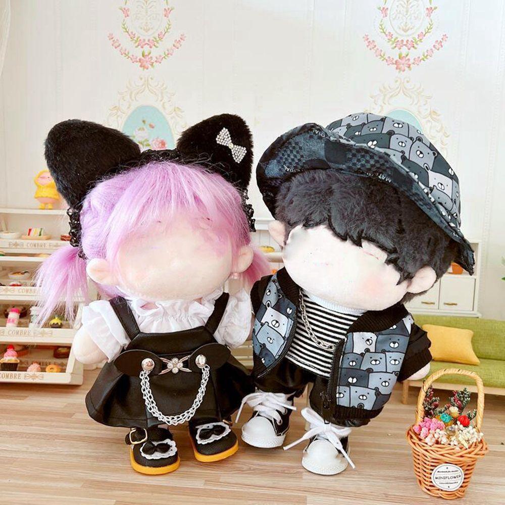 Комбинезоны для кукол-идолов, плюшевая кукольная одежда, кукольная куртка, аксессуары для кукольного наряда, 20 см, кукольный комбинезон