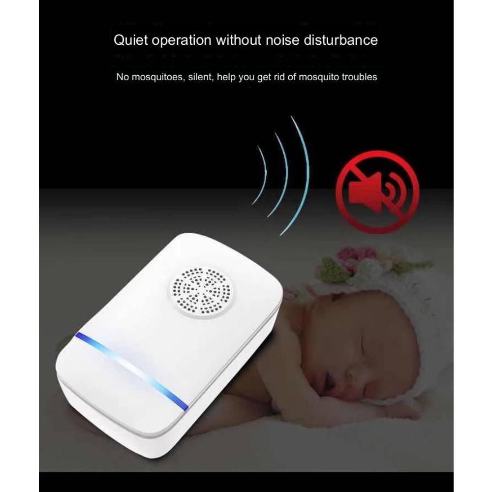 Ультразвуковой электронный отпугиватель грызунов, домашний отпугиватель насекомых, мини-отпугиватель комаров против комаров, пауков, мух, муравьев, блох, нетоксичный, экологически чистый