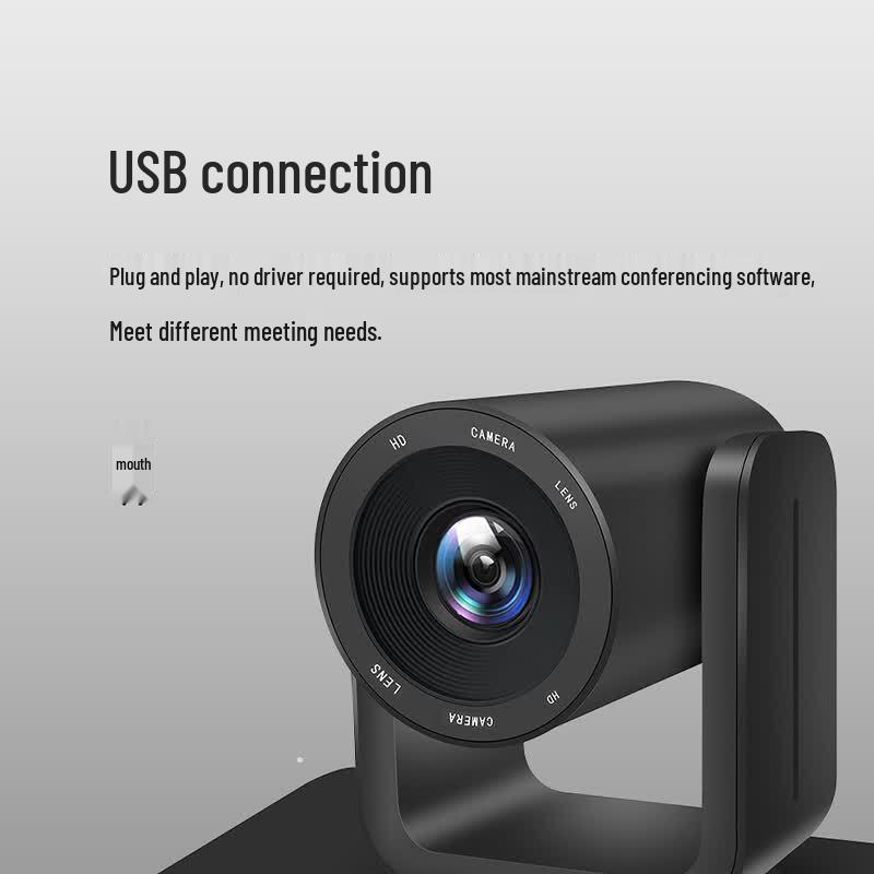 Lenovo 1080P Wide-Angle PTZ Video Conferencing Camera (CN version)