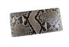 Musou Single Piece Leather Genuine Leather Python Wallet Long Wallet Shiny Diamond Python Top Quality Natural Money Luck Double-Sided