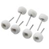Thread Wool Felt Brush Buffer Polishing Felt Grinding Sanding Head Abrasive Buffing Wheel 3mm Shank