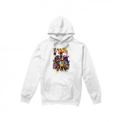 Marvel Мужская толстовка с капюшоном X-Men Comic Cover Team