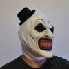 Soft Latex Scary Cosplay Mask Realistic Unisex Halloween Clown Bloody Props Clown Mask