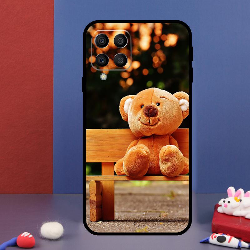 Милый Медведь Для Samsung Galaxy M14 M34 M54 M33 M13 M23 M53 M15 M55 M31 M51 M20 M30s M32 M52 Чехол Для Телефона
