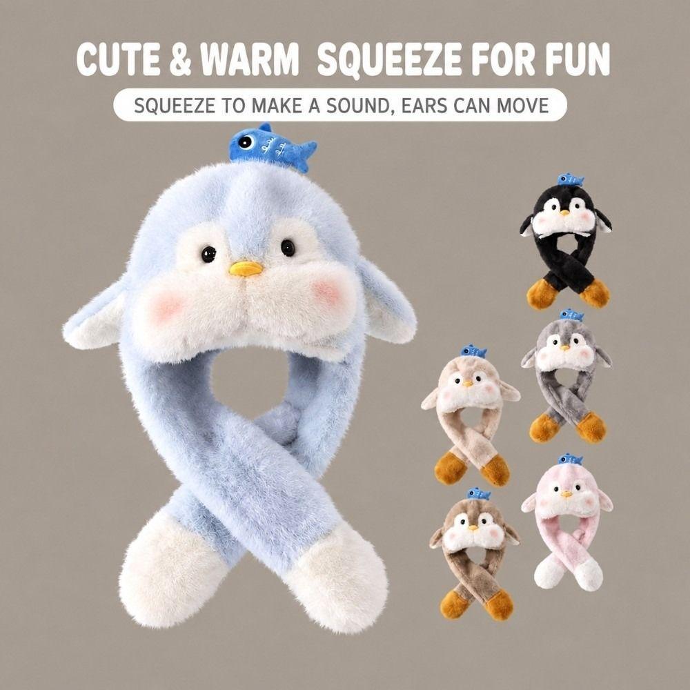 Thickned Balaclava Hat Cold Proof Warm Hat Creative Ear Protection Cap  Children